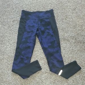 Calvin Klein Blue and Black Leggings